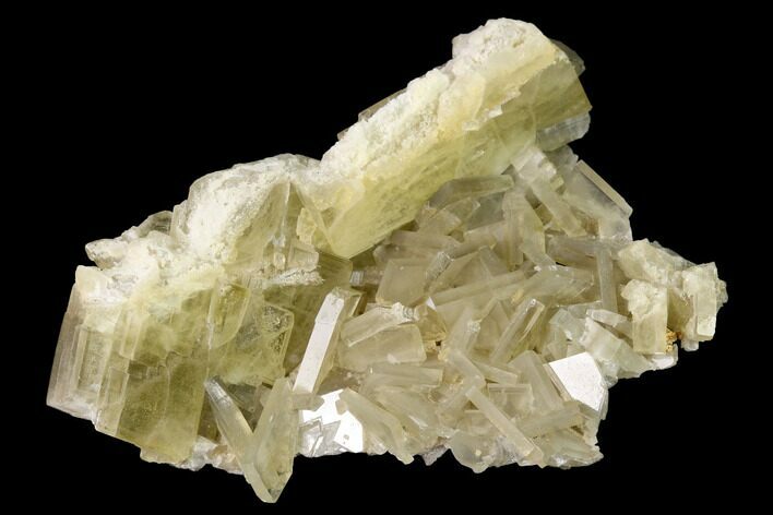 Tabular Barite Crystal Cluster with Phantoms - Peru #169120